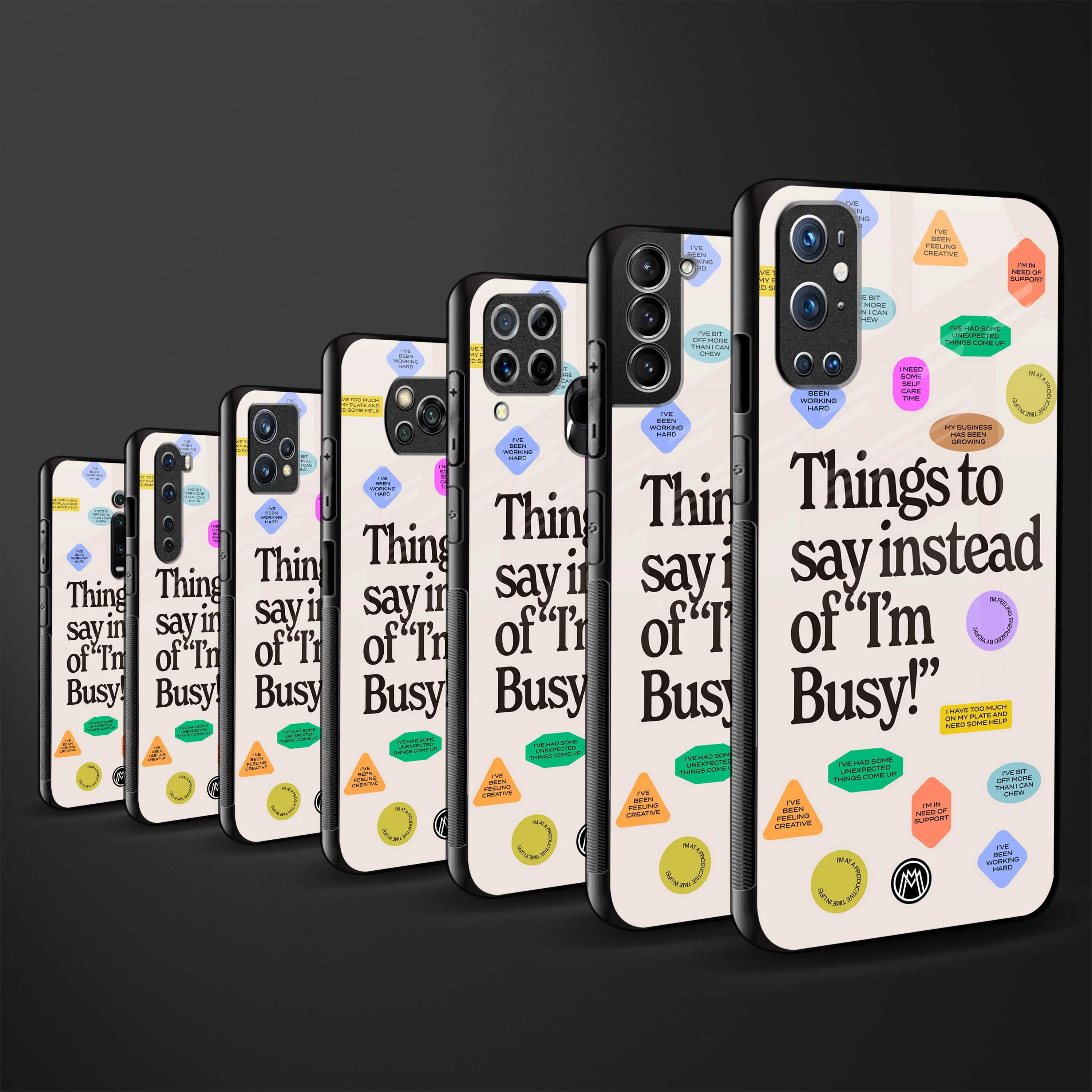 10 Things To Say Phone Case for IPhone 13 Pro Max | Glass Case