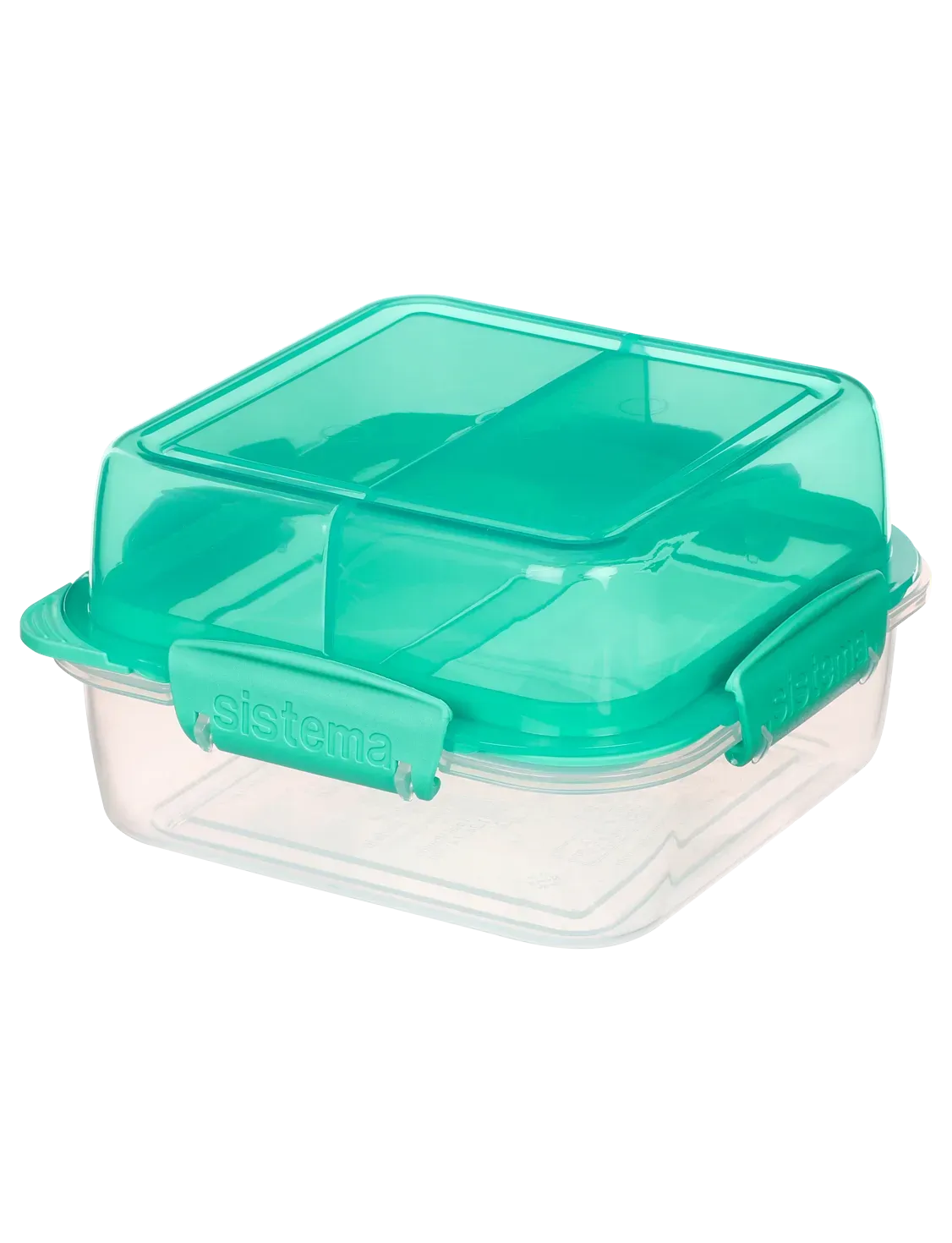 1.24 Lunch Stack Square TO GO - Teal