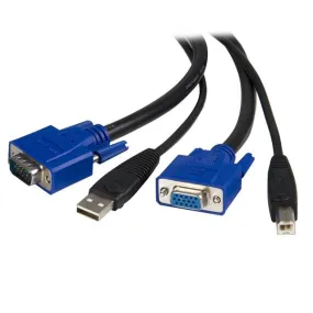 15 Ft. Usb Vga 2-In-1 Kvm