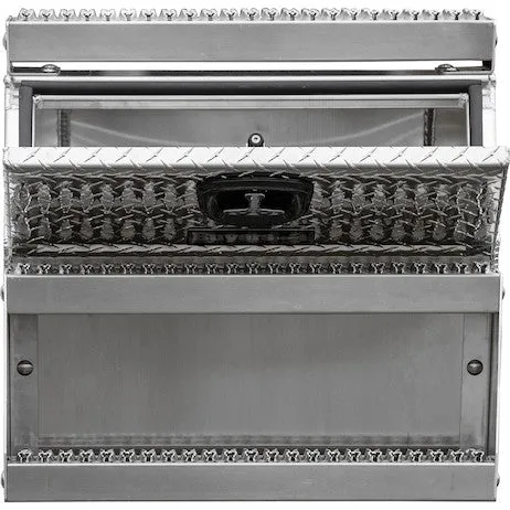 1705182 - HEAVY DUTY DIAMOND TREAD ALUMINUM STEP BOX