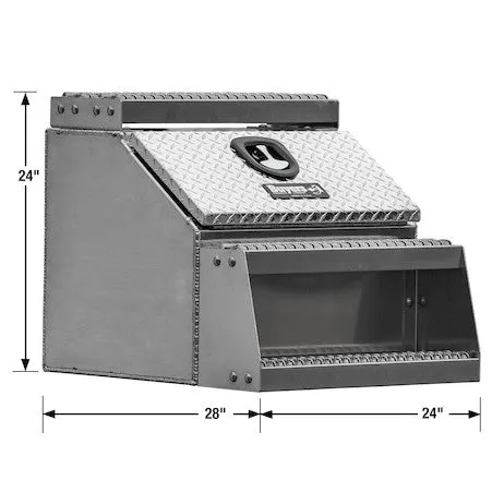 1705182 - HEAVY DUTY DIAMOND TREAD ALUMINUM STEP BOX