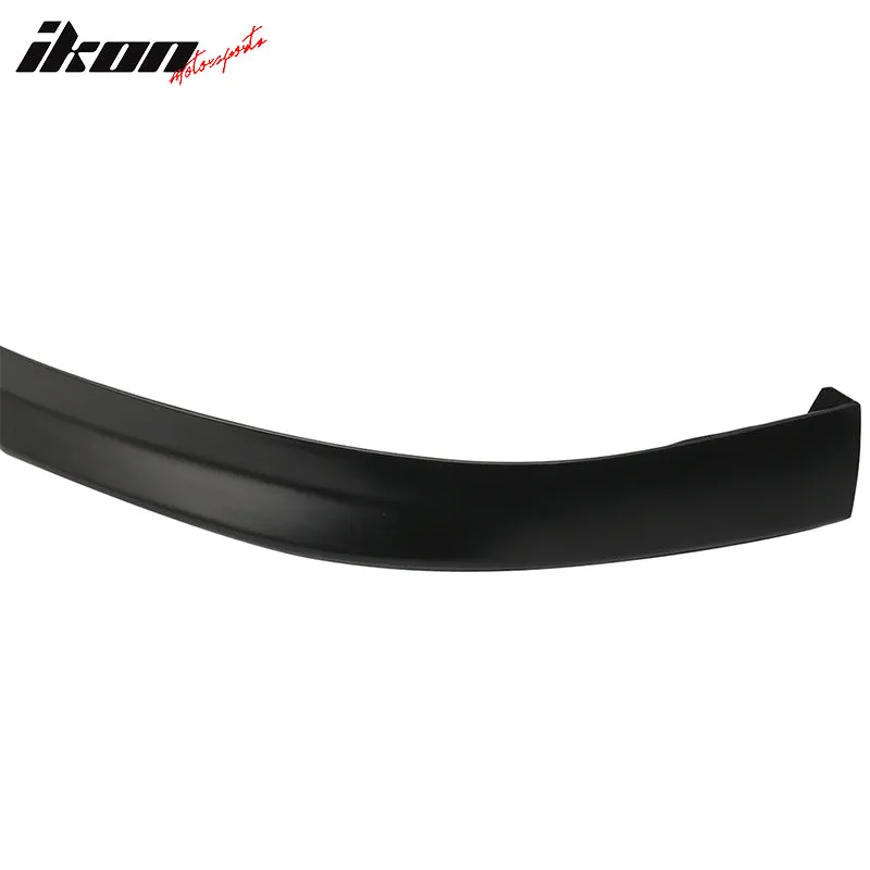 1999-2000 Honda Civic 2 3 4Dr T-R Style Black Front Bumper Lip PU