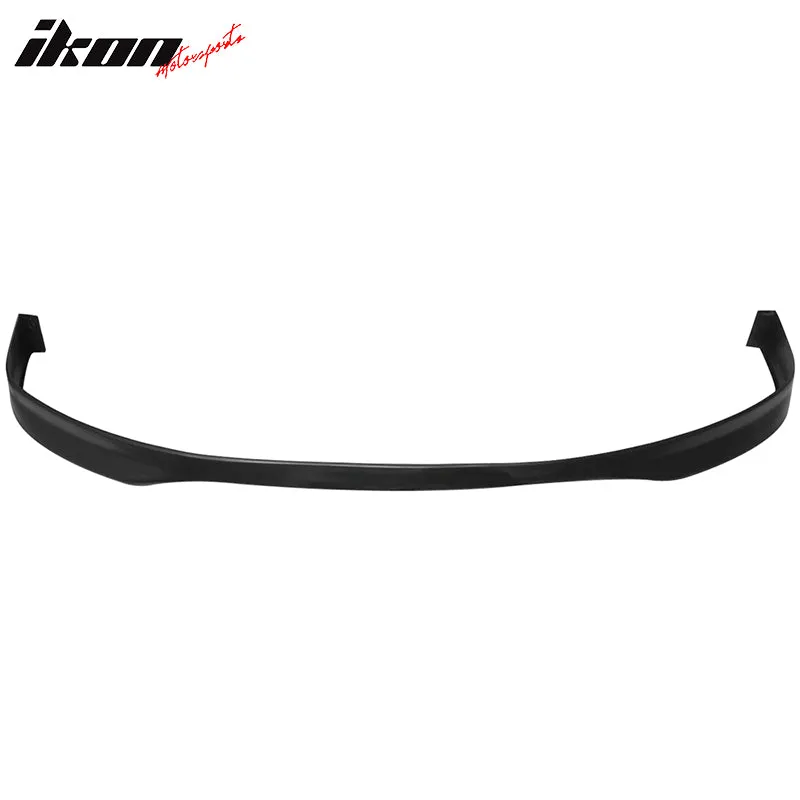 1999-2000 Honda Civic 2 3 4Dr T-R Style Black Front Bumper Lip PU