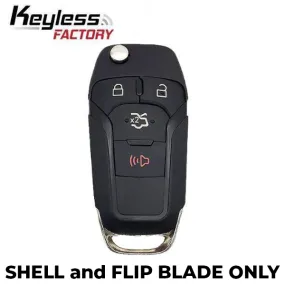 2013-2016 Ford Fusion Flip Key SHELL for N5F-A08TAA (AFTERMARKET)