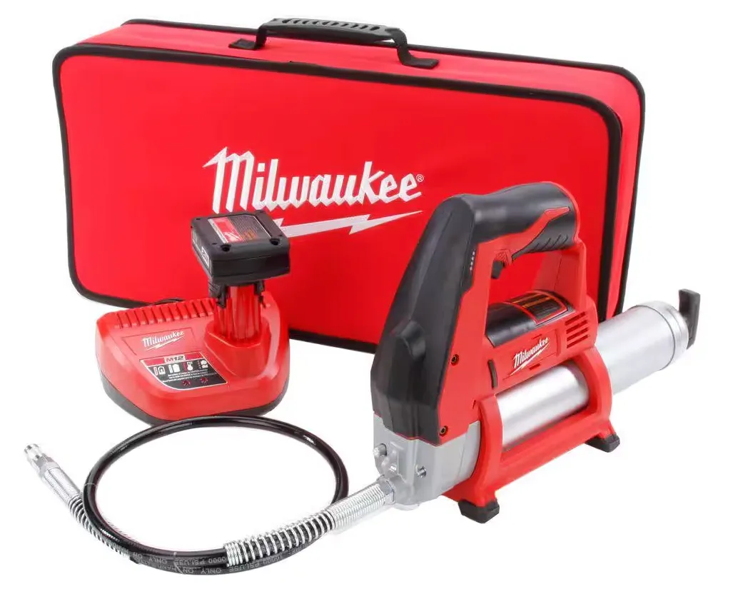 2446-21XC Milwaukee M12 Fuel Grease Gun Kit