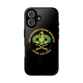 3rd Armored Cavalry Regiment Inspired Magnetic Tough Phone Case