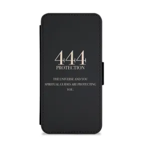 444 - Angel Numbers Flip / Wallet Phone Case