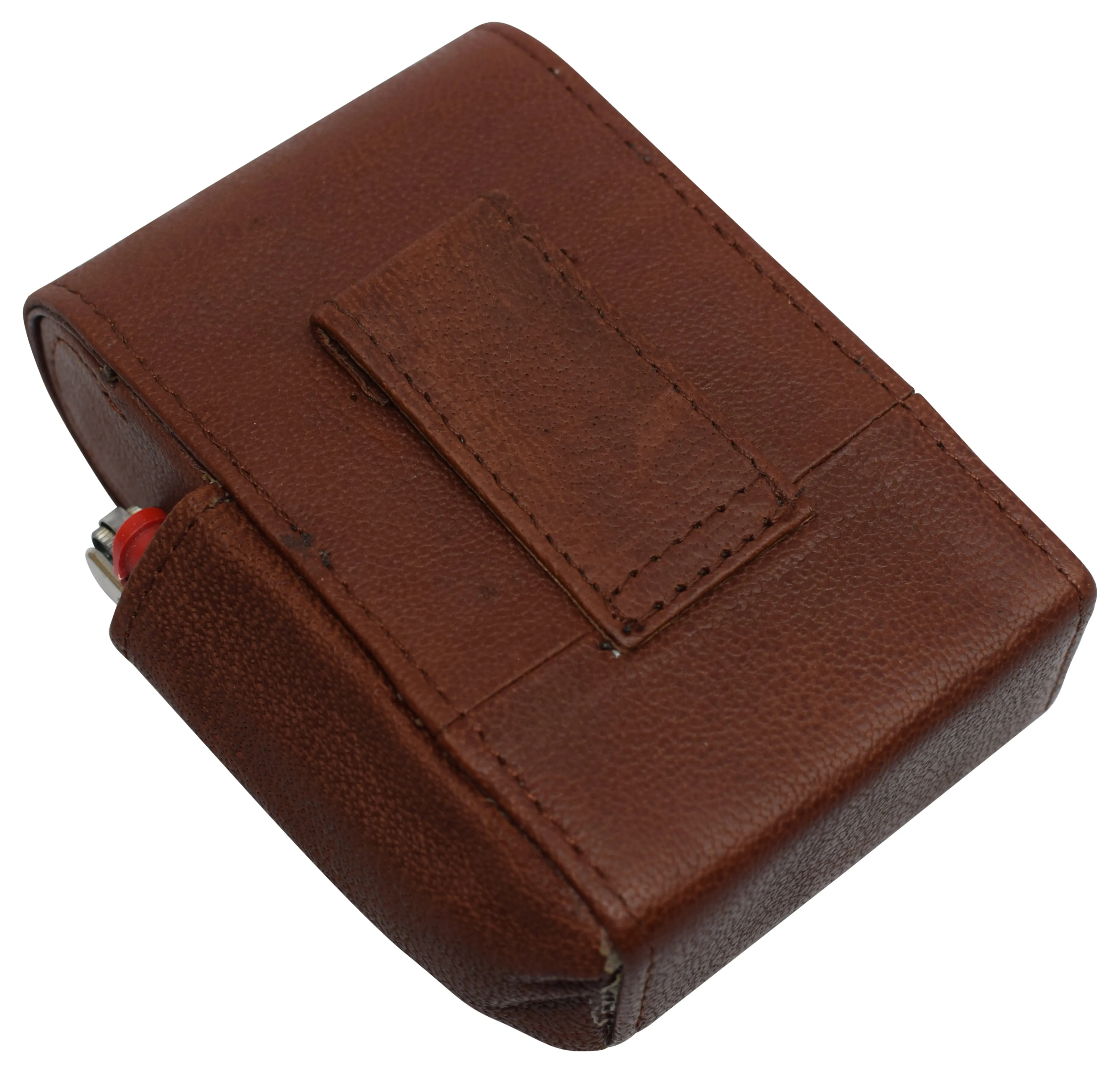 510913 Cigarette Storage Organizer Genuine Leather Tobaccos Pouch Lighter Holder Logos Storage Container