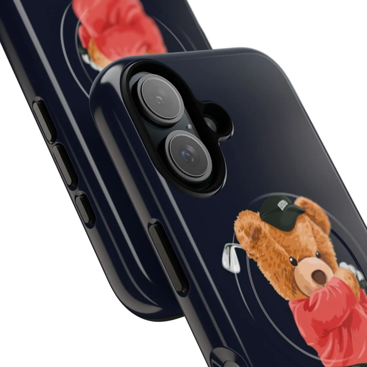 Adorable Magnetic Tough Bear Golf Phone Case