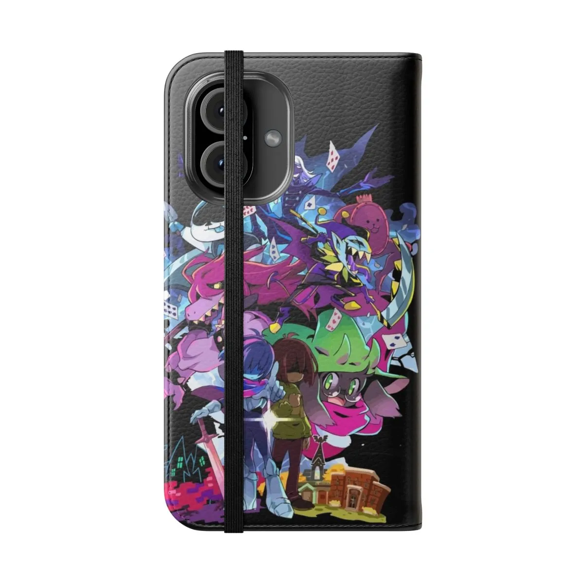 Adventure Flip Cover Phone Case for Deltarune Fans