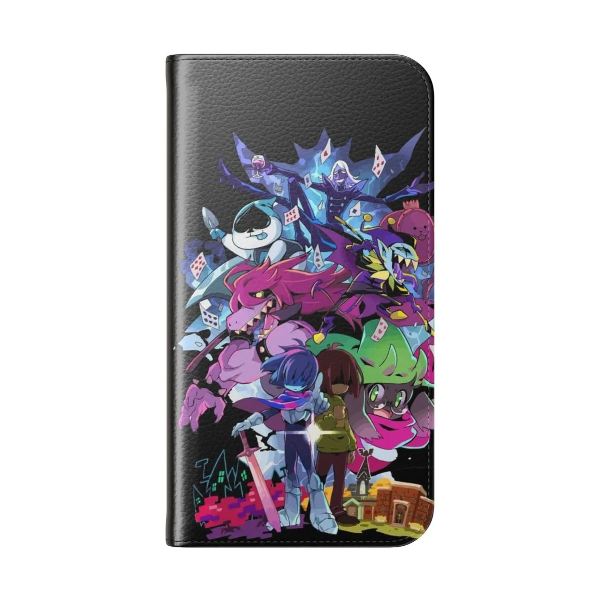 Adventure Flip Cover Phone Case for Deltarune Fans