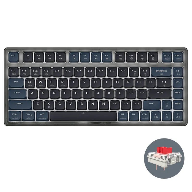 Ajazz AK832 Pro Low Profile Mechanical Keyboard