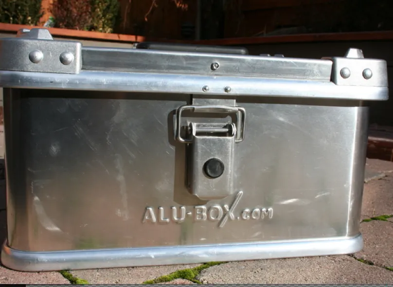 Alu-Box 20 Liter Aluminum Storage Case ABS20