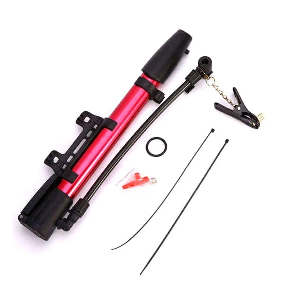 Aluminum Mini Bicycle Air Pump (Multicolor)