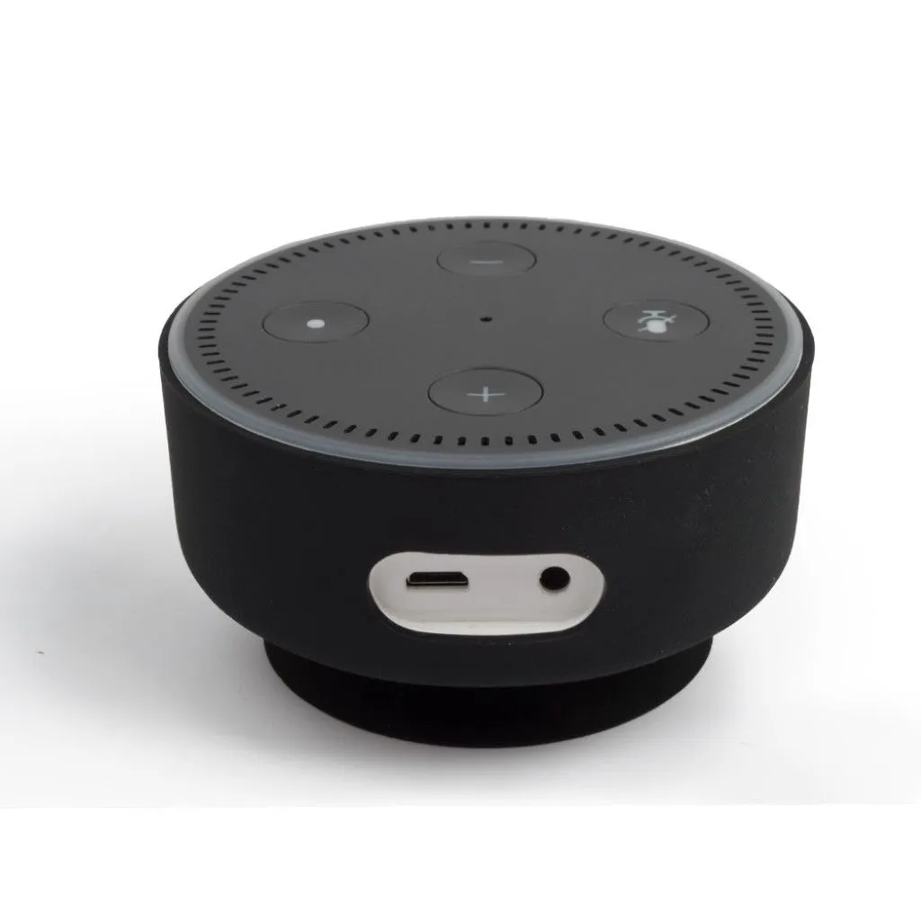 Amazon Echo Dot 2 silicone protective case Black