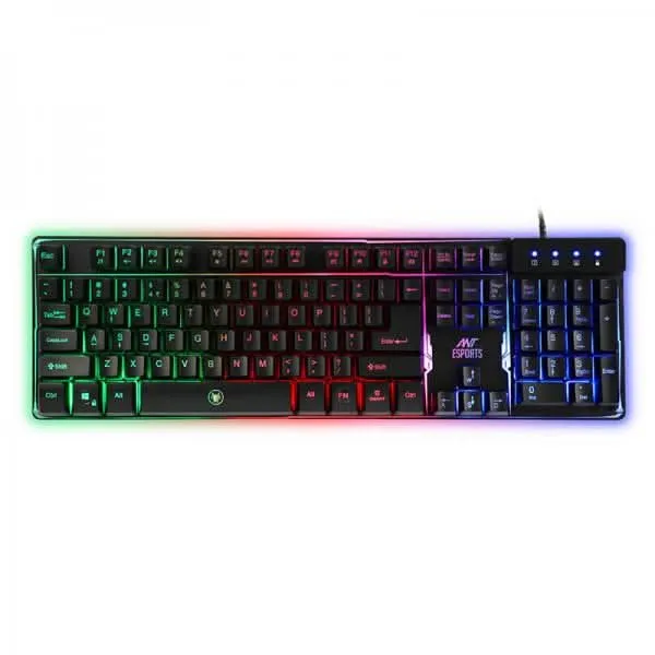 ANT ESPORTS MK700 PRO BACKLIT RAINBOW COLOR GAMING KEYBOARD