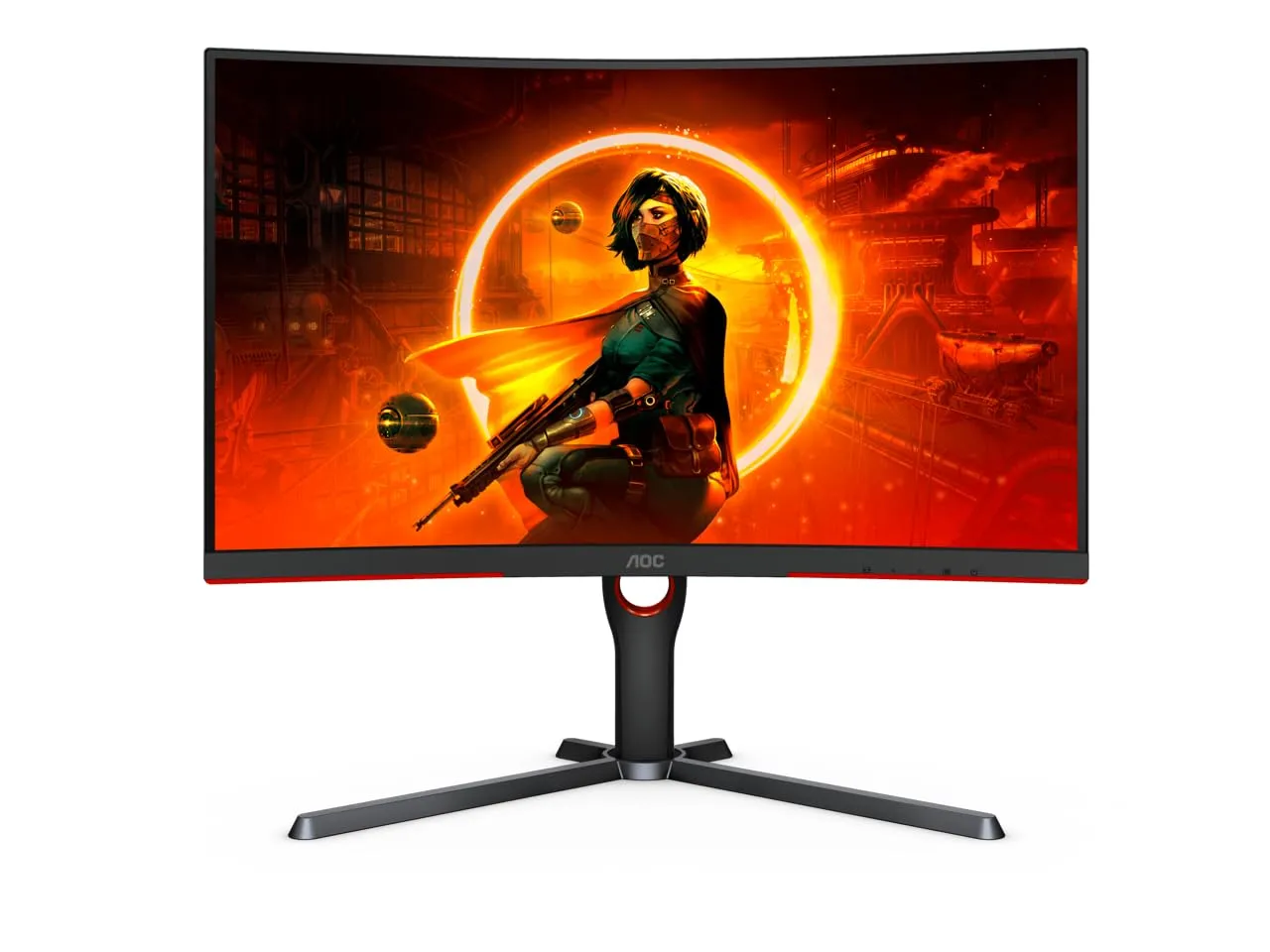 AOC CQ27G3Z 27" 2K Curved Gaming Monitor - 240Hz, FreeSync, 0.5ms