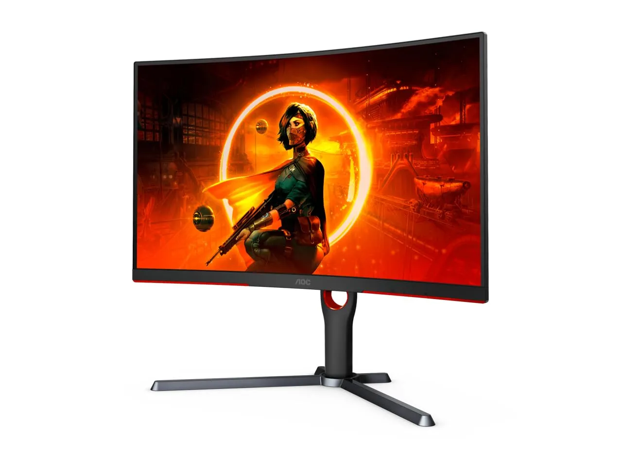 AOC CQ27G3Z 27" 2K Curved Gaming Monitor - 240Hz, FreeSync, 0.5ms