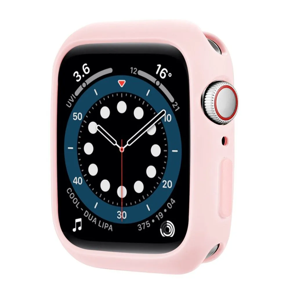 Apple Watch (41mm) candy color button TPU cover - Pink / Pink