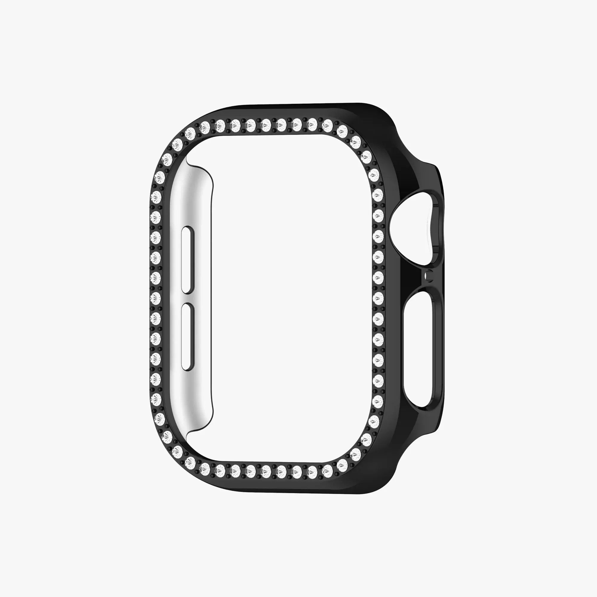 Apple Watch Diamond Plated Protective Hard Case - Black