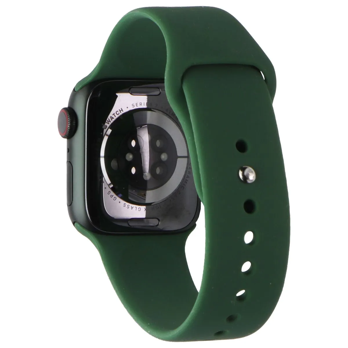 Apple Watch Series 7 (A2476) (GPS LTE)  41mm - Green Aluminum/Green Sport Band