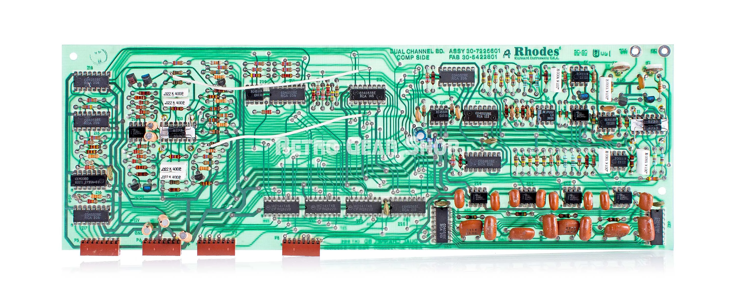 Arp Rhodes Chroma Keyboard Expander Dual Channel Voice Board Green #17