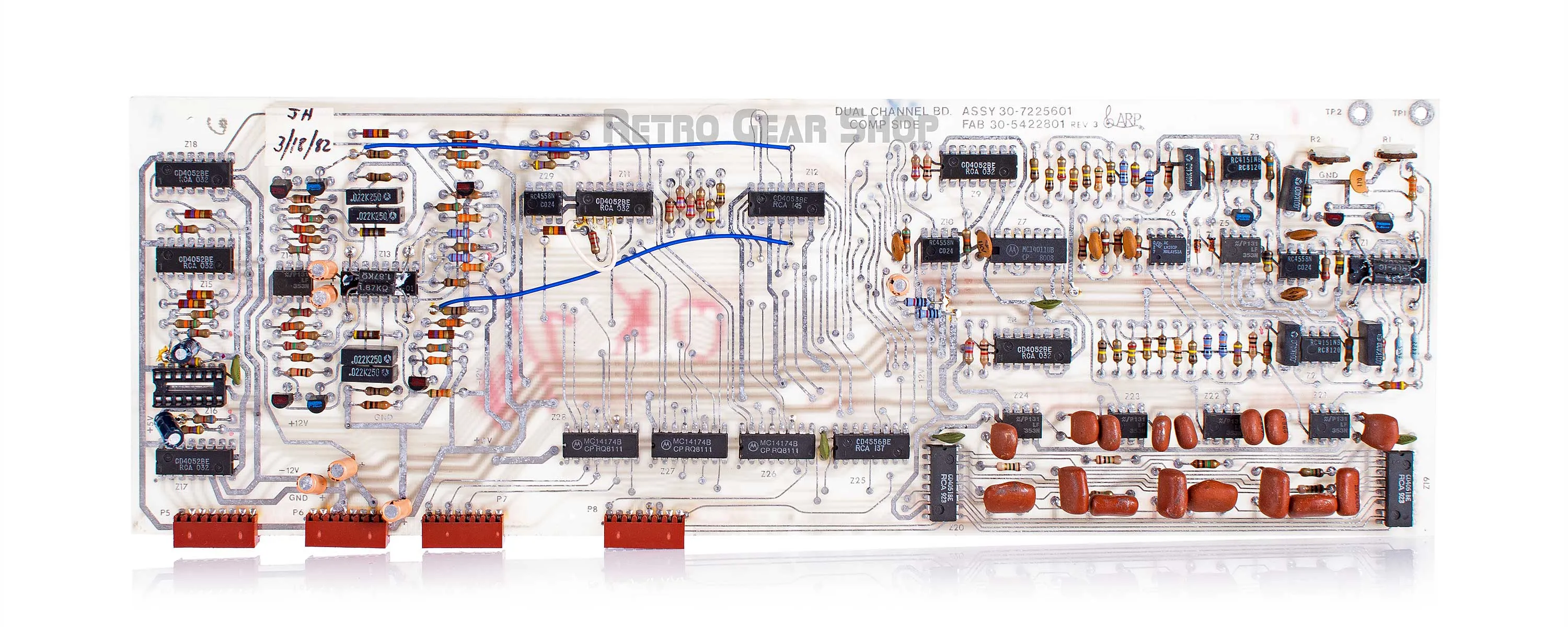 Arp Rhodes Chroma Keyboard Expander Dual Channel Voice Board Rev3 #4