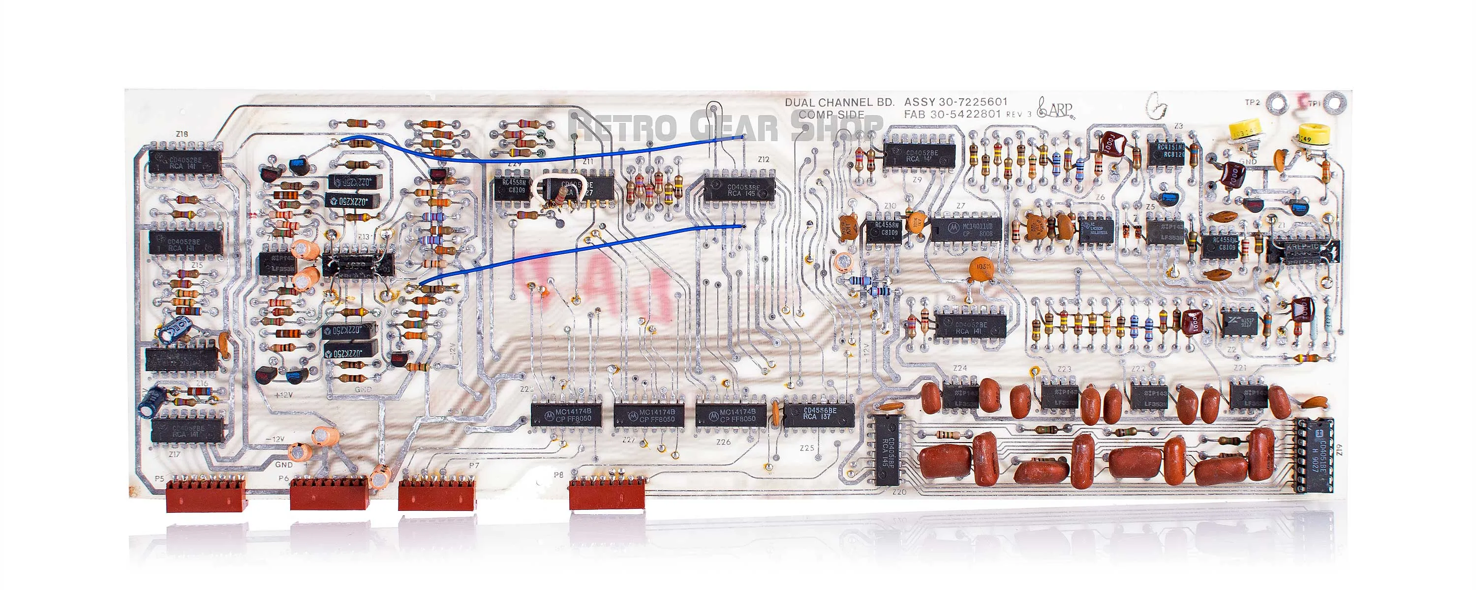 Arp Rhodes Chroma Keyboard Expander Dual Channel Voice Board Rev3 #6