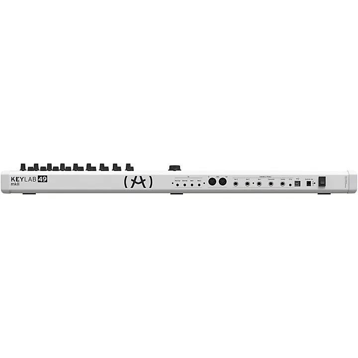 Arturia KEYLAB49MKII-WH 49-Key KeyLab Keyboard Controller MK II, White