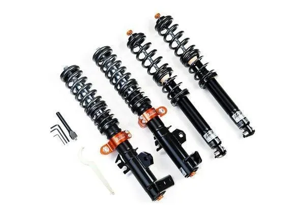 AST Suspension 5100 Series 1-Way Coilovers (Divorced Rear - Front and Rear Top Mounts Not Included) ACU-B1101S - 1998-2000 BMW 320i Sedan-Touring-Coupe-Convertible (E46)