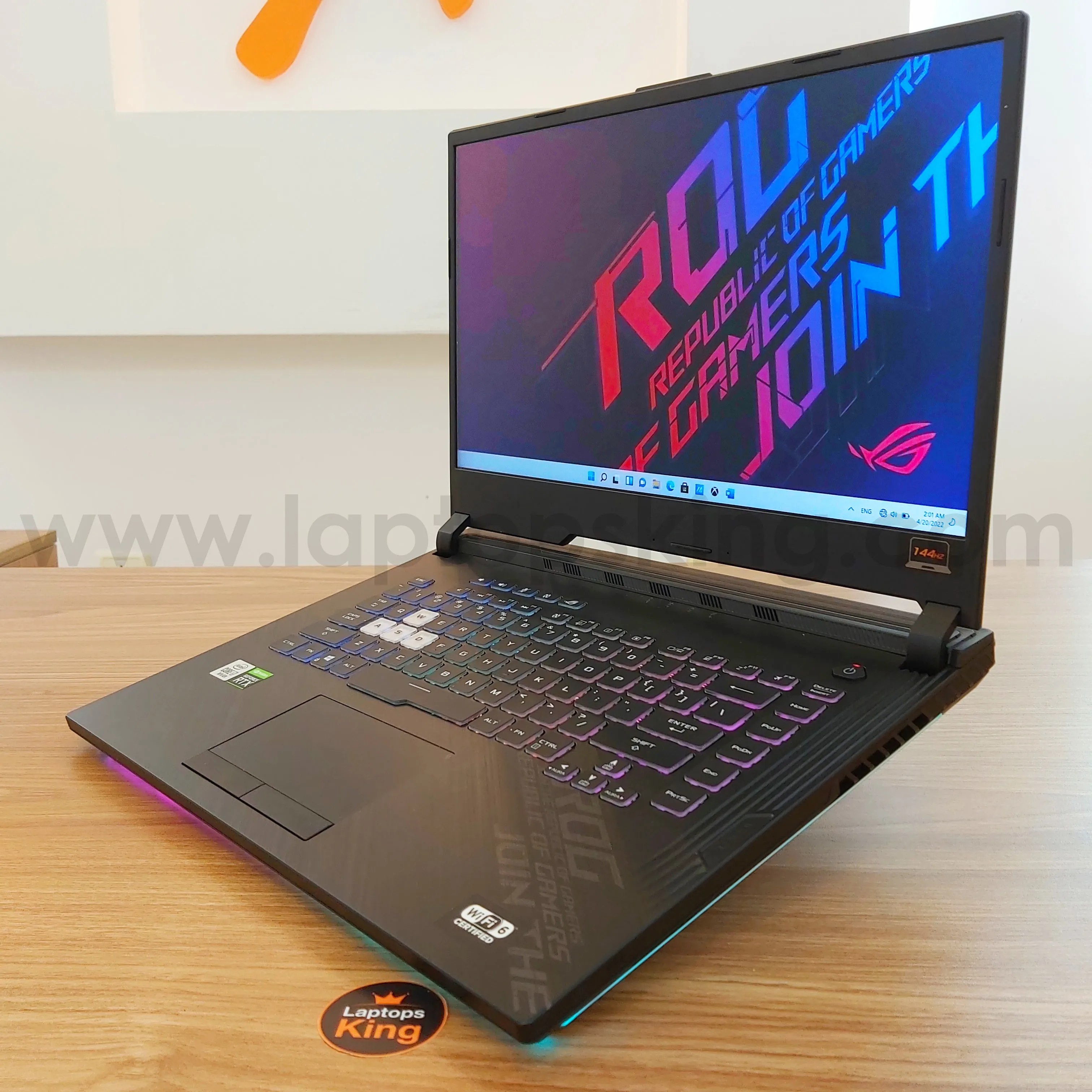 Asus Rog Strix 512GL i7-10750H RTX 2070 144Hz Gaming Laptop (Open Box)