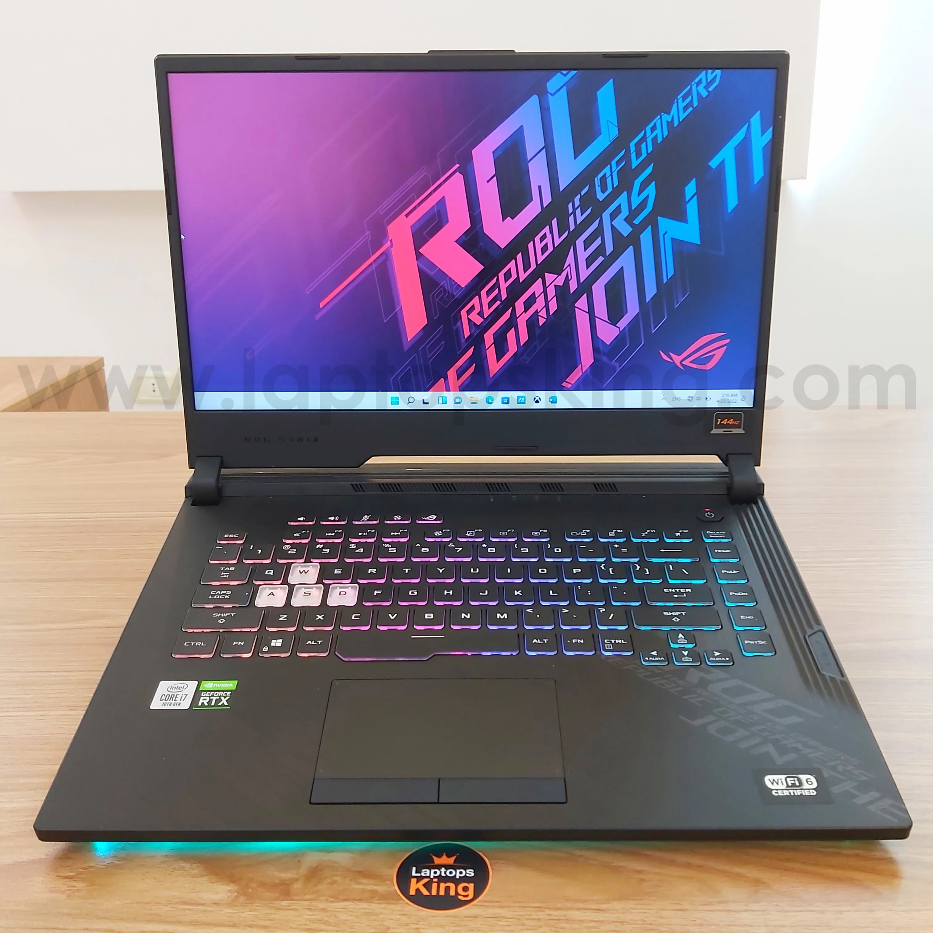 Asus Rog Strix 512GL i7-10750H RTX 2070 144Hz Gaming Laptop (Open Box)