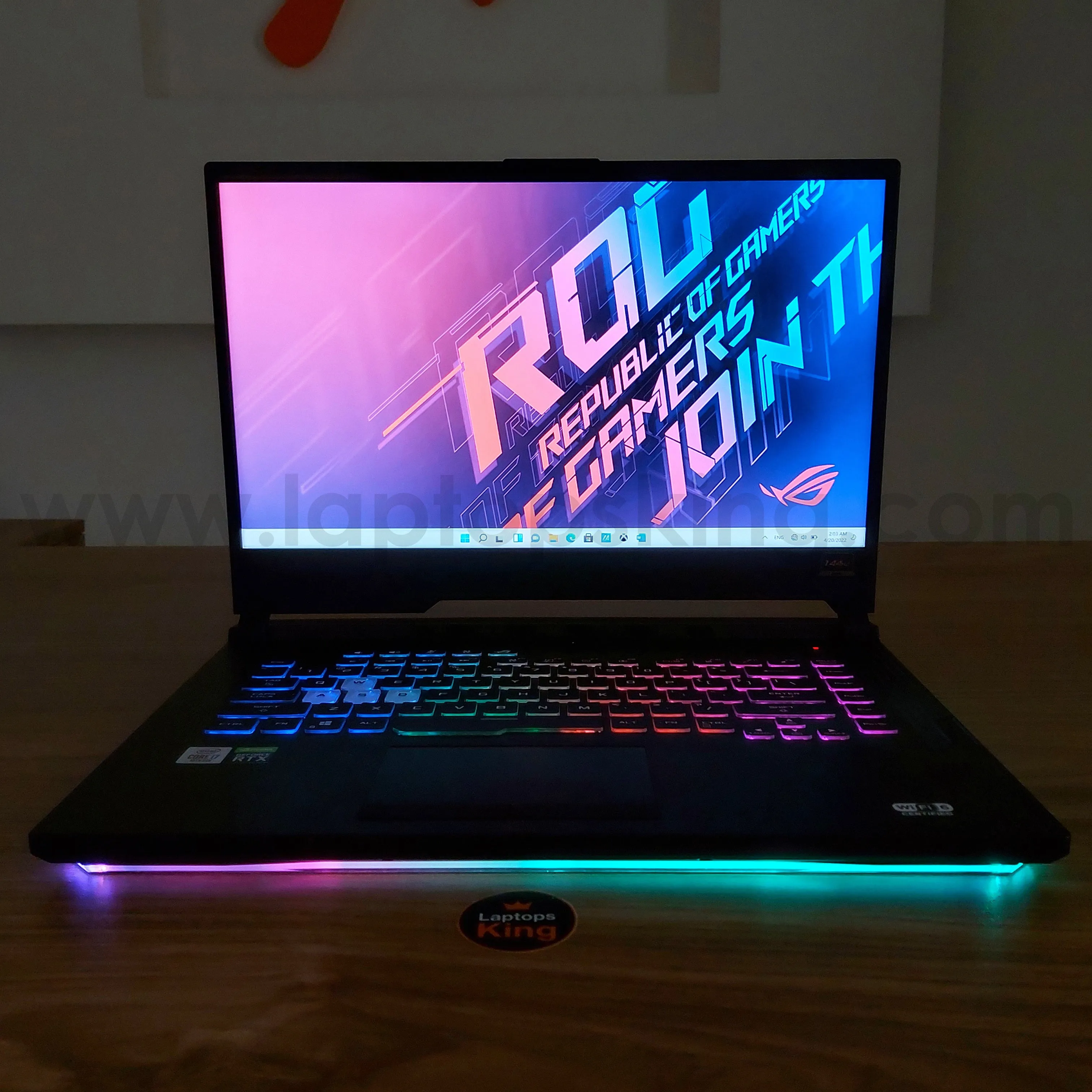 Asus Rog Strix 512GL i7-10750H RTX 2070 144Hz Gaming Laptop (Open Box)