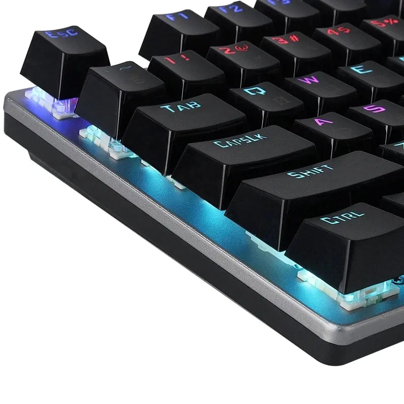 AULA F2008 Wired Backlit Gaming Keyboard with Magnetic Hand Rest