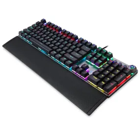 AULA F2008 Wired Backlit Gaming Keyboard with Magnetic Hand Rest