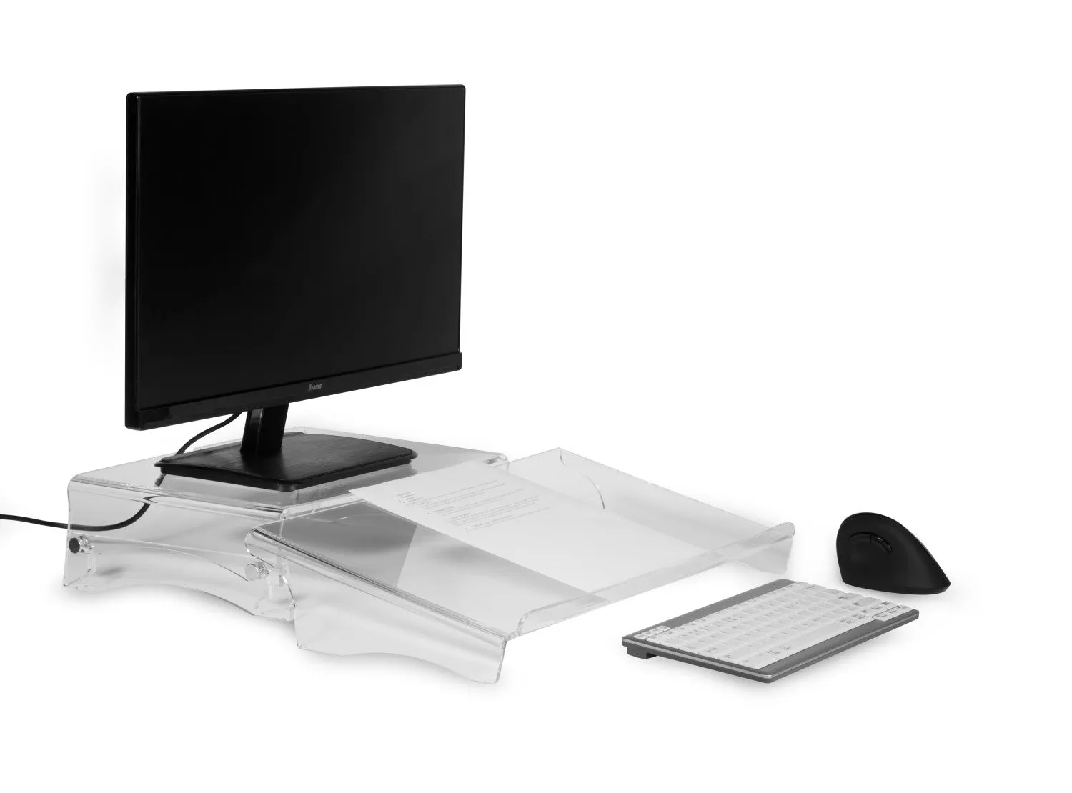 Bakker Elkhuizen Q-riser 110 Adjustable Monitor Stand