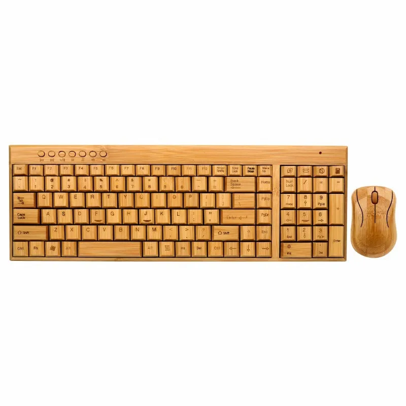 bamboo wireless keyboard mouse plus LOGO