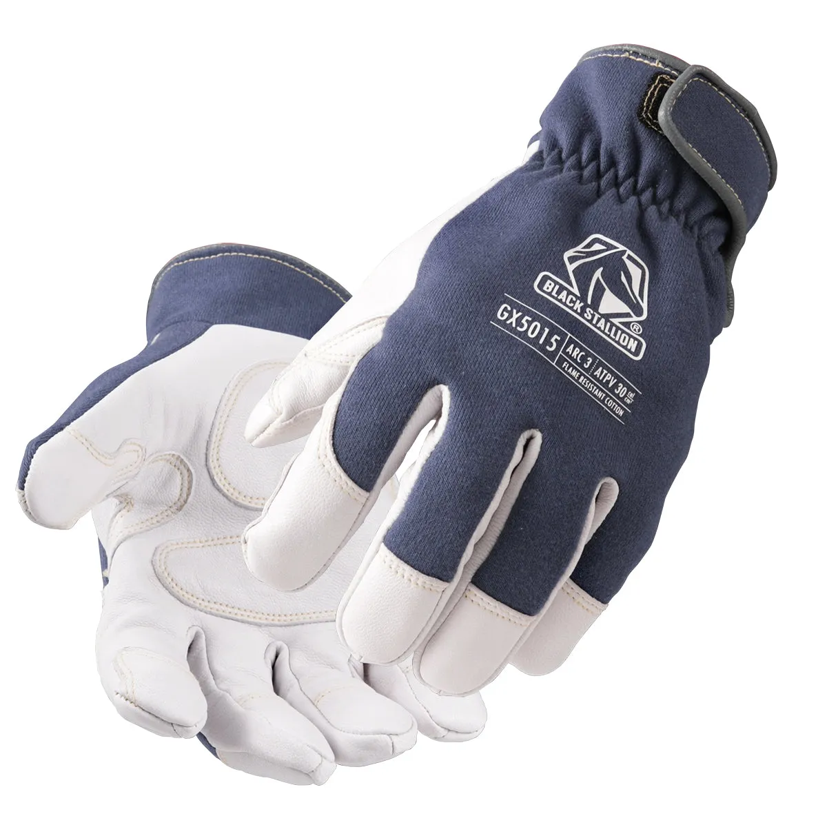 Black Stallion Arc Rated Goatskin And Fr Cotton Mechanics Glove - GX5015-NW