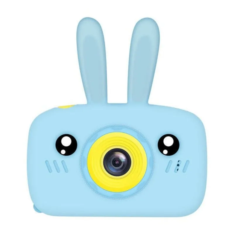 Blue Rabbit Shaped Digital Video Camera for Kids