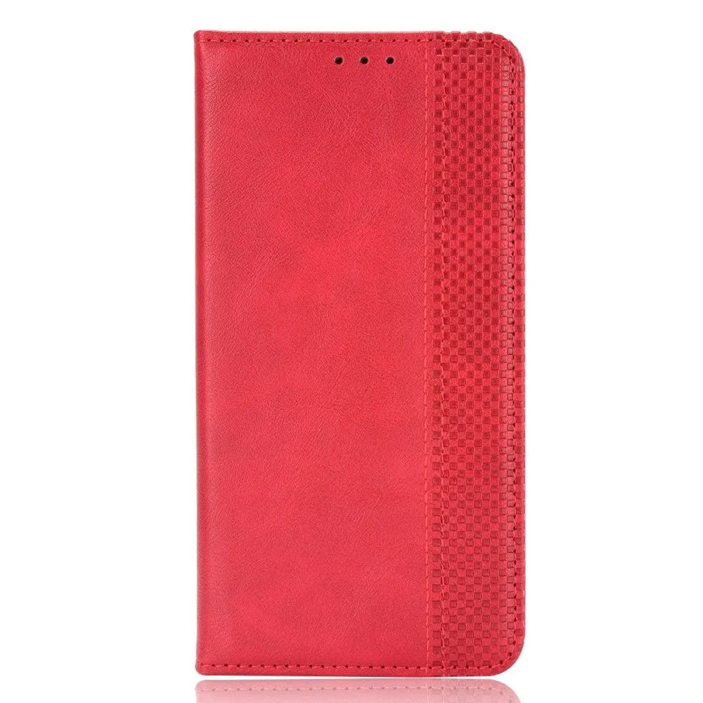 Bofink Vintage Motorola Moto G41 / G31 leather case - Red