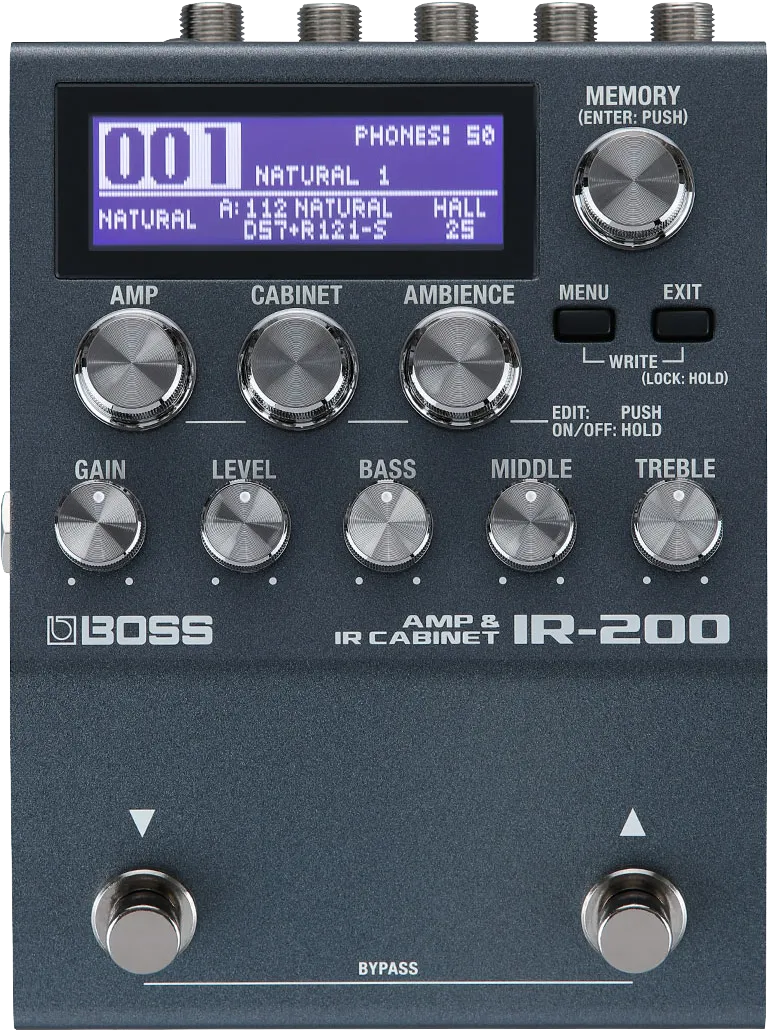 Boss IR-200  Amp and IR Cabinet