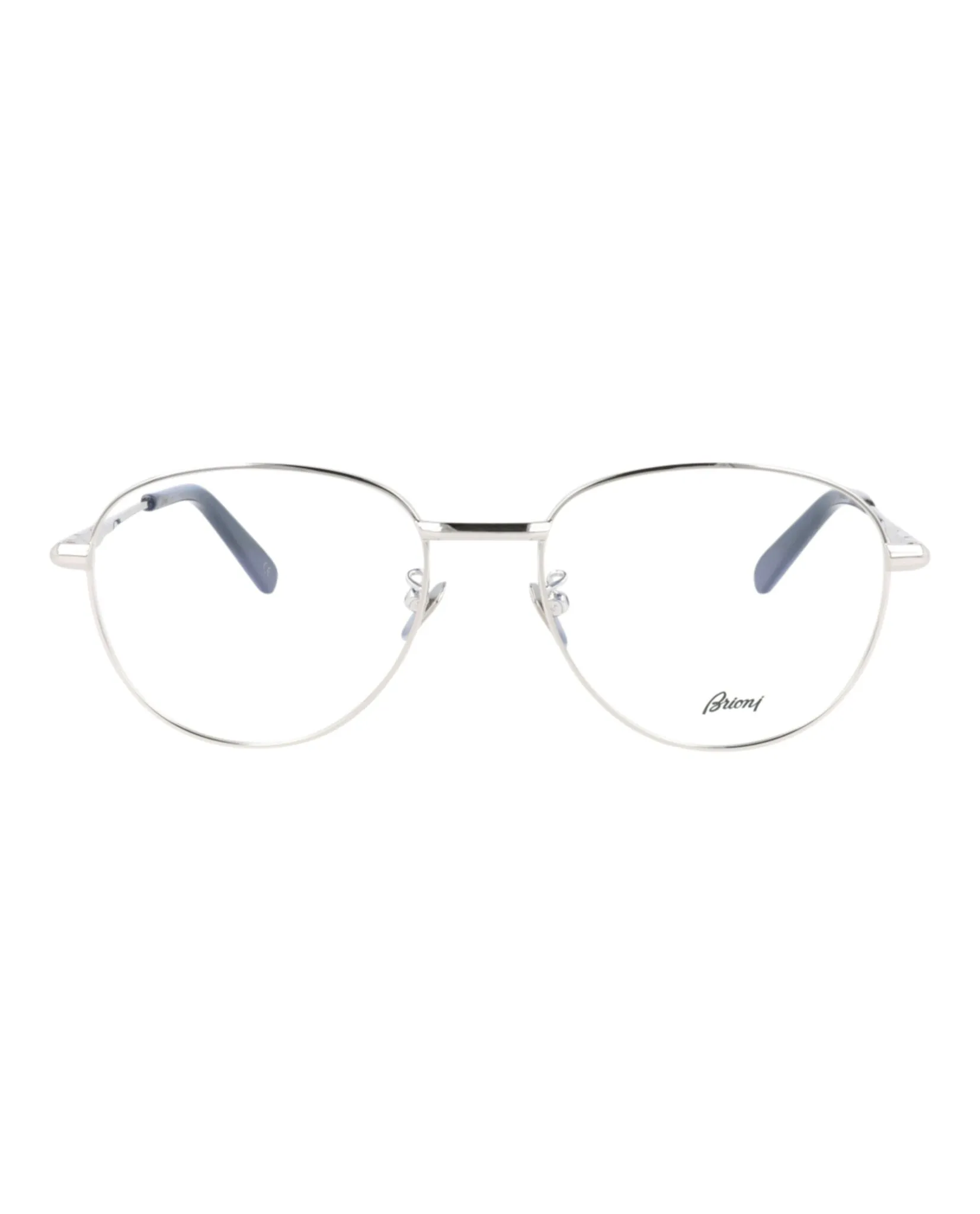 Brioni Round-Frame Metal Optical Frames