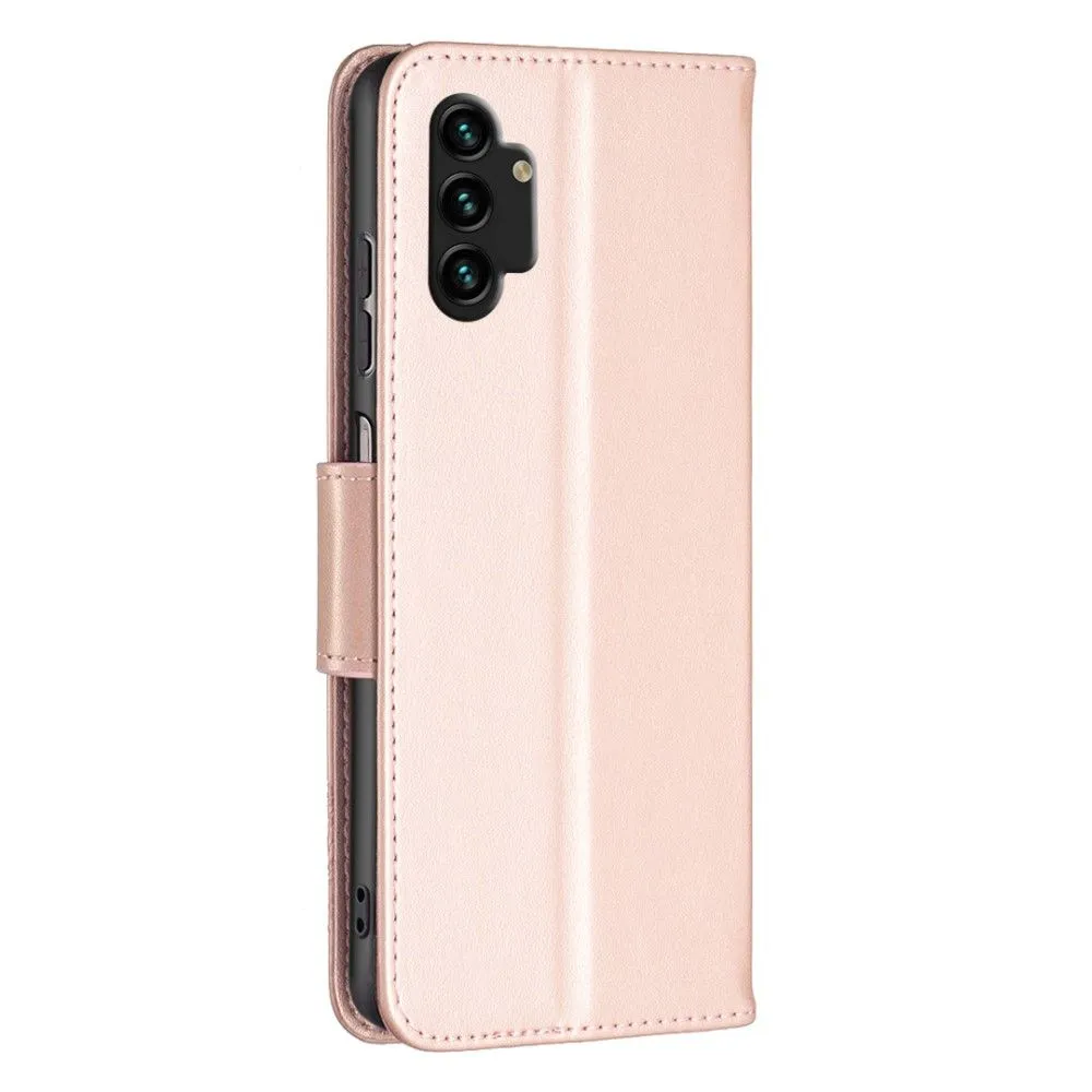 Butterfly Samsung Galaxy A13 4G flip case - Rose Gold