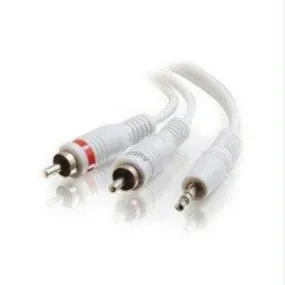 C2g 25ft One 3.5mm Stereo Male To Two Rca Stereo Male Audio Y-cable