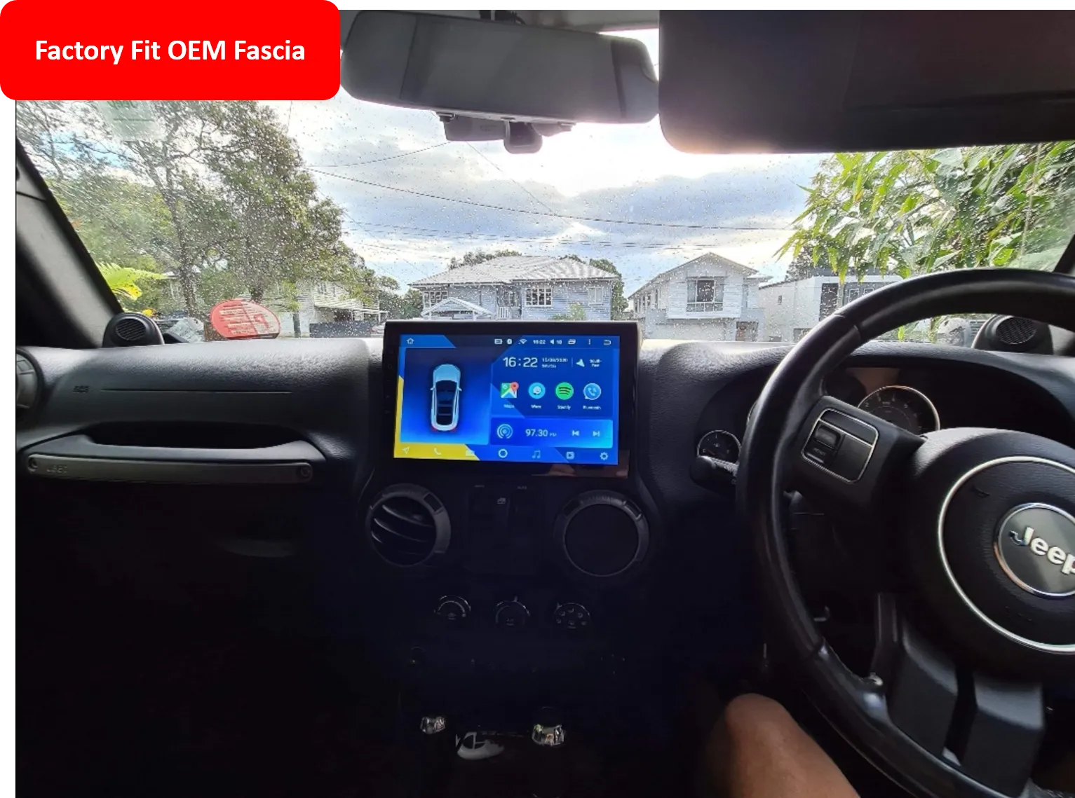 Car Dealz Elite 4G Data Model 10.2" Android 12.0 For Kia Forte 2018-2019 In Dash Plus OEM Fascia