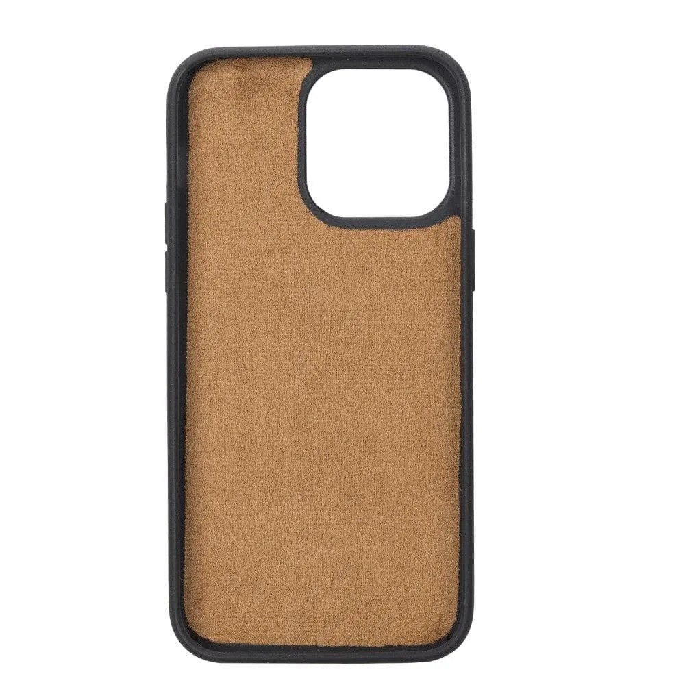 Carter iPhone 14 Plus Detachable Wallet Case, Rustic Tan