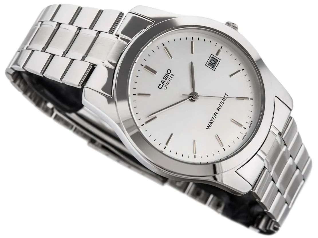 Casio MTP-1141A-7ARDF Silver Stainless Steel Strap Watch for Men