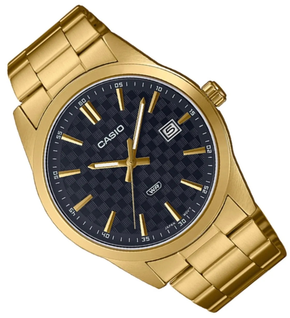 Casio MTP-VD03G-1A Gold Strap Watch for Men