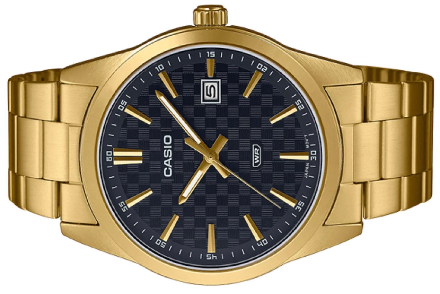 Casio MTP-VD03G-1A Gold Strap Watch for Men