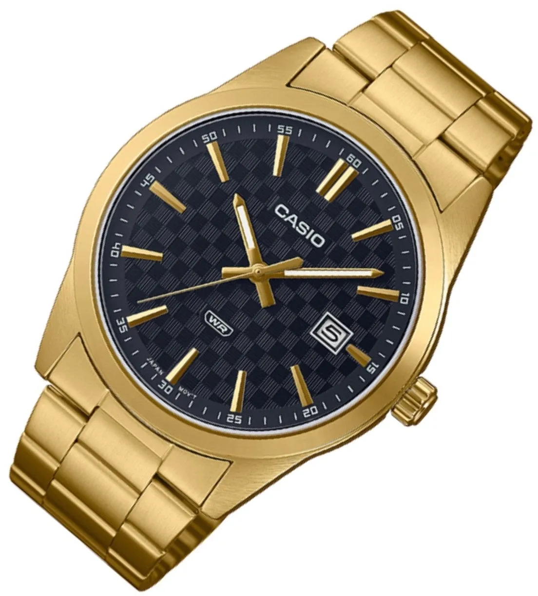 Casio MTP-VD03G-1A Gold Strap Watch for Men